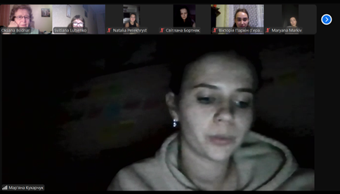 Виступає магістрантка М.Кухарчук.